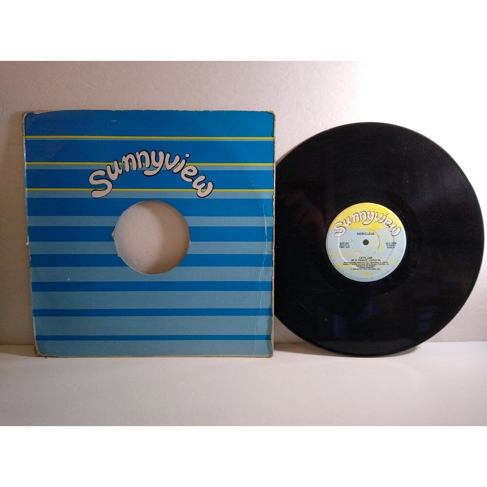 Newcleus - Let's Jam 12" Single Record 1984 Sunnyview Electro Hip Hop 33 RPM